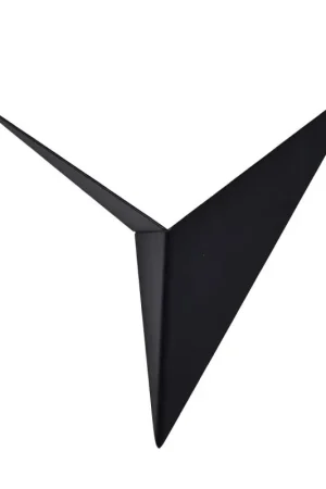 VK Lighting Asteri - wandverlichting - 24,5 x 7,5 x 20,5 cm - 3W LED incl. - zwart Beperkte Voorraad