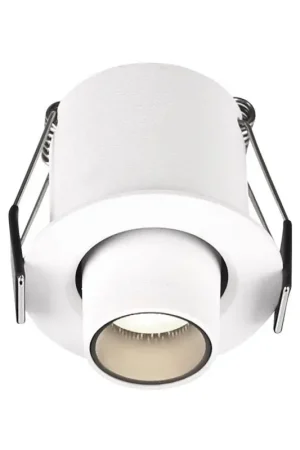 Actieprijs Nova Luce Desert - spot - Ø 5,2 x 6,8 cm - 3W LED incl. - wit
