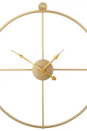 Ambachtelijk ZUCHWIL  - Wandklok - Goud  - IJzer