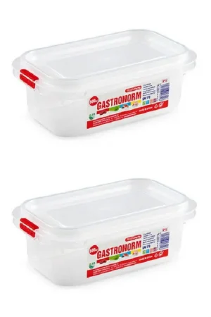 12x diepvries vershoudbakje met stevige deksel 600 ml 10,8 x 17,5 x 6,5 cm - Vershoudbakjes Superprijs