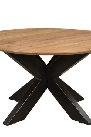 Livingfurn Oslo Round Acasia 80 cm Nieuw Model