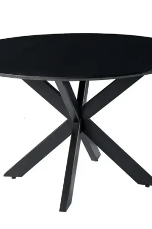 Betaalbaar Livingfurn Oslo Round Black 120 cm
