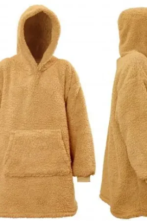 Hoodie Teddy latte 70x50x87 cm Lage Prijs