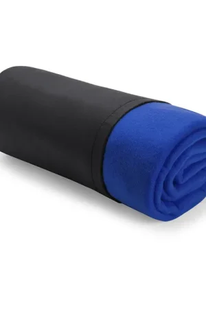 Nieuw Warme Polar Fleece deken - blauw - 120 x 150 cm - Woondeken - Plaids