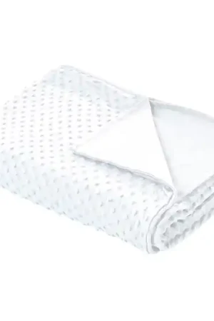 Hete Deal CALLISTO - Verzwaringsdeken hoes - Wit - 150 x 200 cm - Polyester