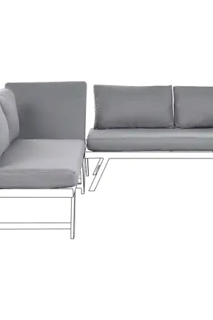 COCCORINO - Tuinkussen set van 7 - Donkergrijs - Polyester Merkproduct