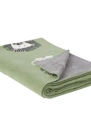Superprijs RUSAMI - Kinderdeken - Groen - 130 x 170 cm - Katoen